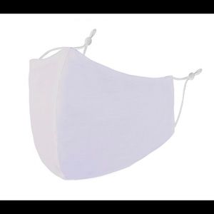 White adjustable face mask
